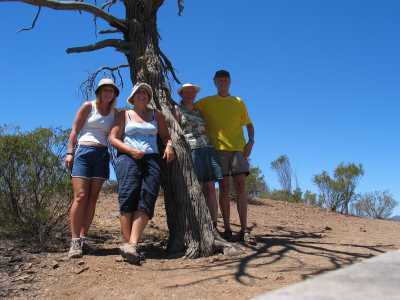 Flinders Ranges N.P. Wanderung mit Jenny und Andrea