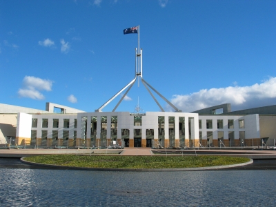 Canberra, Parlamentsgebäude