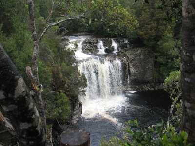Tasmanien, Cradle Mountains, Wasserfall