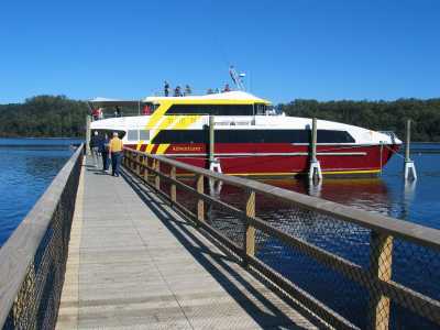 Tasmanien, Strahan, Bootstour auf dem Gordon River