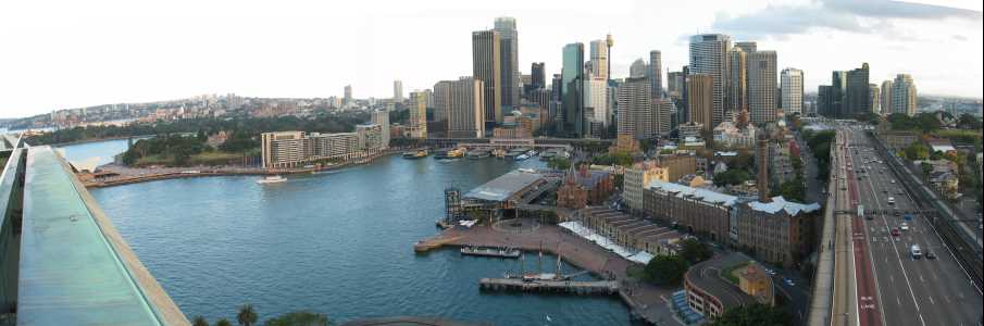 Sydney, Aussichtspunkt Brücke