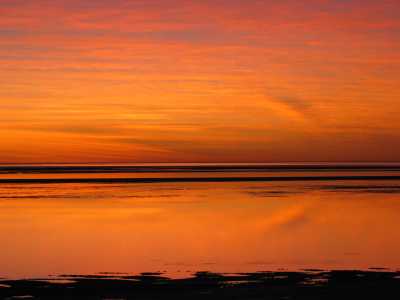 Karumba, Sonnenuntergang am Golf von Carpentaria