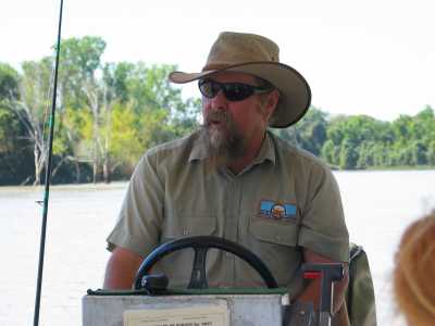 Darwin, Bootstour auf dem Adelaide River mit Harry