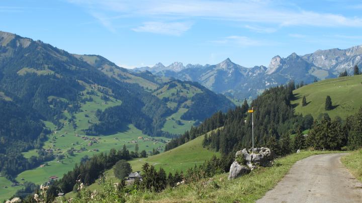 Wanderung Richtung Oberstocke Alp