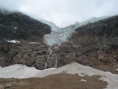Jasper NP Mount Edith Cavell, Angel Gletscher