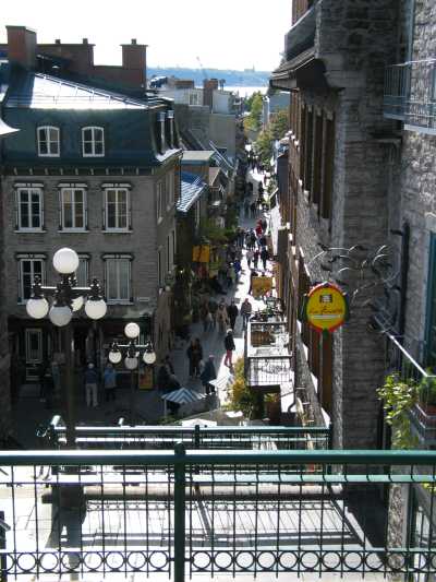 Québec, Rue Petit Champlain