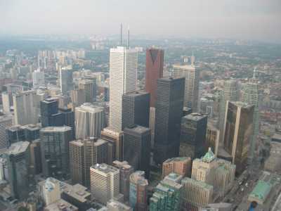 Toronto, Aussicht vom CN Tower