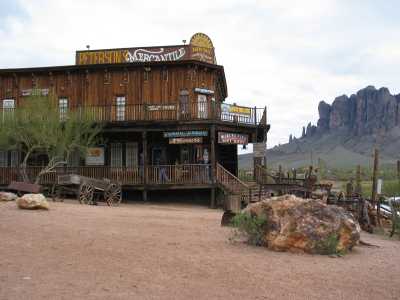 Phoenix, Apache Junction, Goldfield Ghost Town,  Saloon