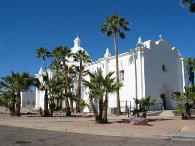 Arizona; Kirche von Ajo 