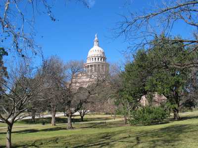 Austin, State Capitol mit Parkanlage