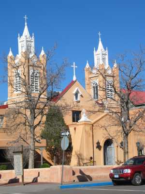 Albuquerque, Kirch San Felipe de Neri an der Plaza