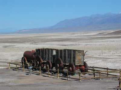 Death Valley, Borax Transporte