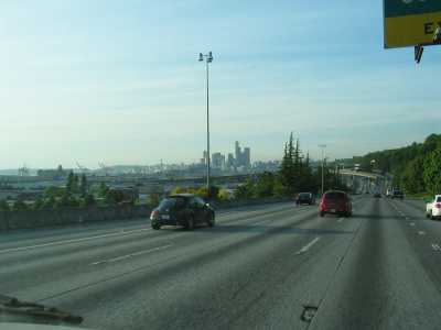 Seattle auf der Durchfahrt