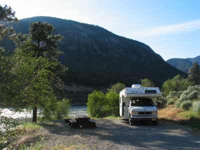 Fraser Canyon, Goldpan Provincial Park, Campground