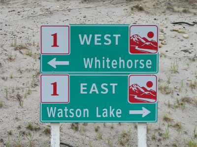 Alaska Highway, es geht nach Whitehorse