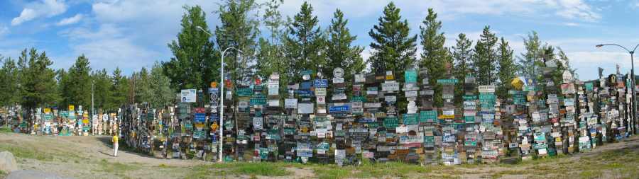 Watson Lake, Sign Post Forest